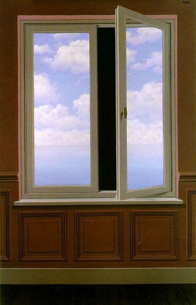 René Magritte. La lunette d'approche.