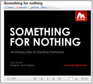 Someting for nothing. Tom Jarret. Red Magma