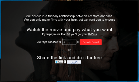 Sur le site The Cosmonaut Experience, le film n'est pas e "Pay per View", mais en "Share per View". Pour le visionner gratuitement, il faut faire partager un lien sur Twitter ou Facebook.